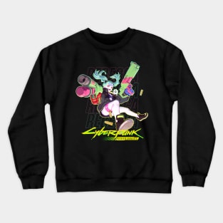 Cyberpunk Edgerunners Rebecca Crewneck Sweatshirt